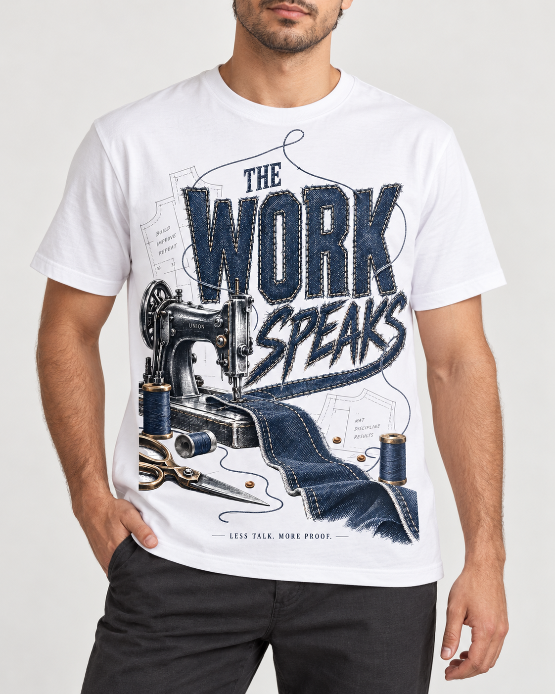 The Work Speaks — White