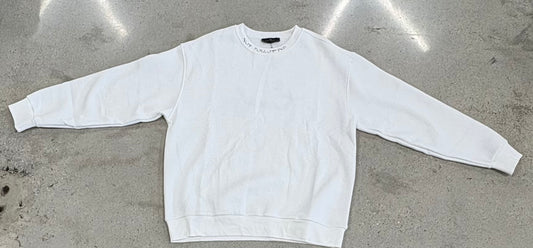 Rich Gang Crown Theory — White — actual item photo, front