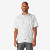 Dickies 1574 Original Short Sleeve Work Shirt — White