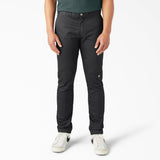 Dickies WP811 FLEX Skinny Fit Double Knee Work Pants — Black