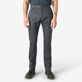 Dickies WP811 FLEX Skinny Fit Double Knee Work Pants — Charcoal