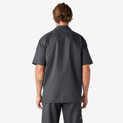 Dickies 1574 Original Short Sleeve Work Shirt — Charcoal