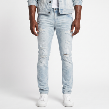 Arketype Spencer Ice Blue Jeans — front view