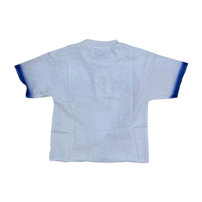 BKYS Kids' Doomsday French Terry Cropped Tee — White — back
