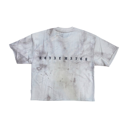BKYS Play Off French Terry Cropped Tee — Off White — back