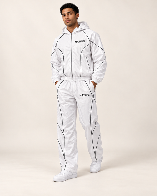 Native nylon set, adults, White