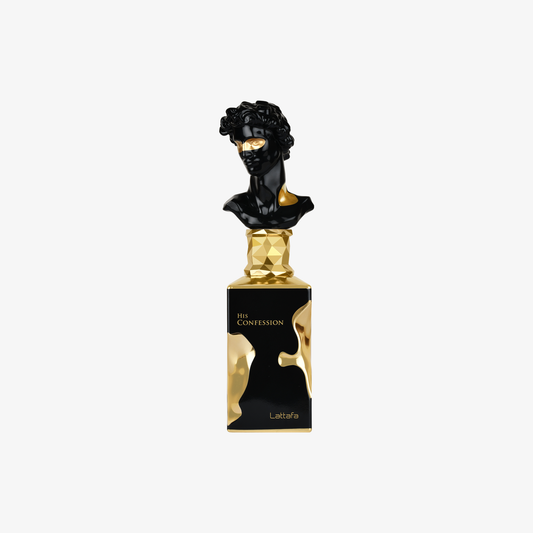 Lattafa His Confession — 100 ml Eau de Parfum — bottle front