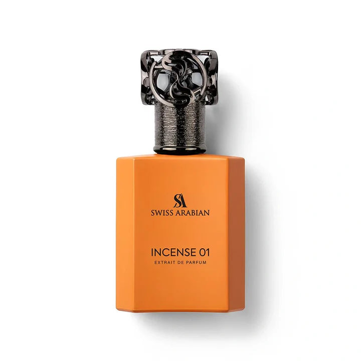Swiss Arabian Incense 01 — 50 ml Extrait de Parfum — bottle front