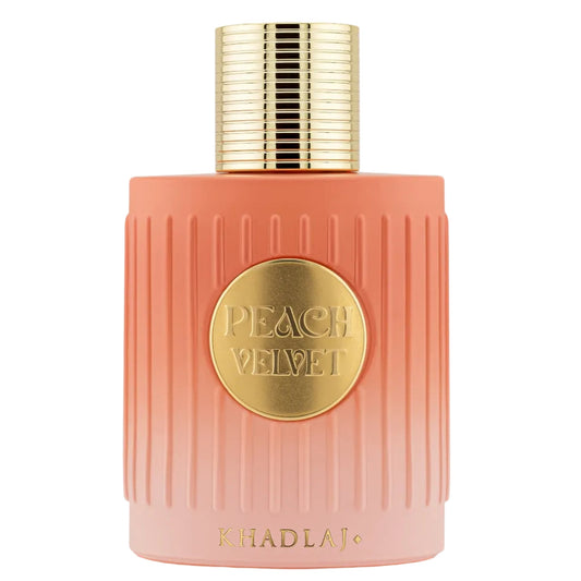 Khadlaj Peach Velvet — 100 ml Extrait de Parfum — bottle front