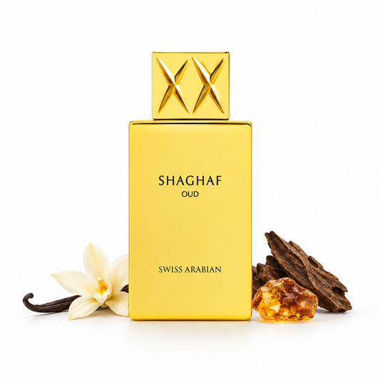 Swiss Arabian Shaghaf Oud — 75 ml Eau de Parfum — bottle front