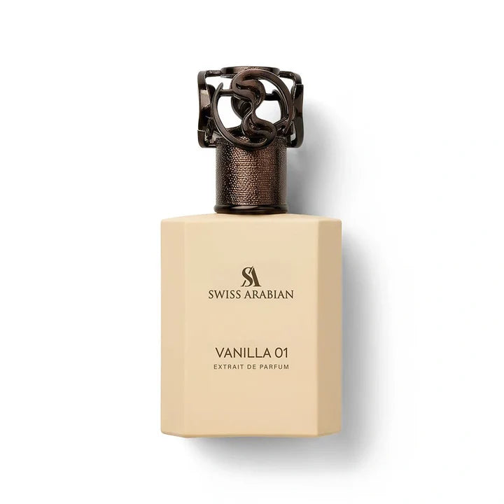 Swiss Arabian Vanilla 01 — 50 ml Extrait de Parfum — bottle front