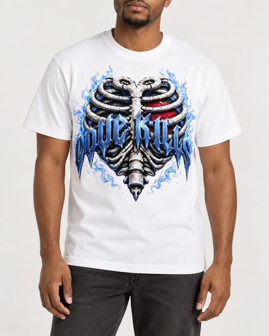 Love Kills Blue — White
