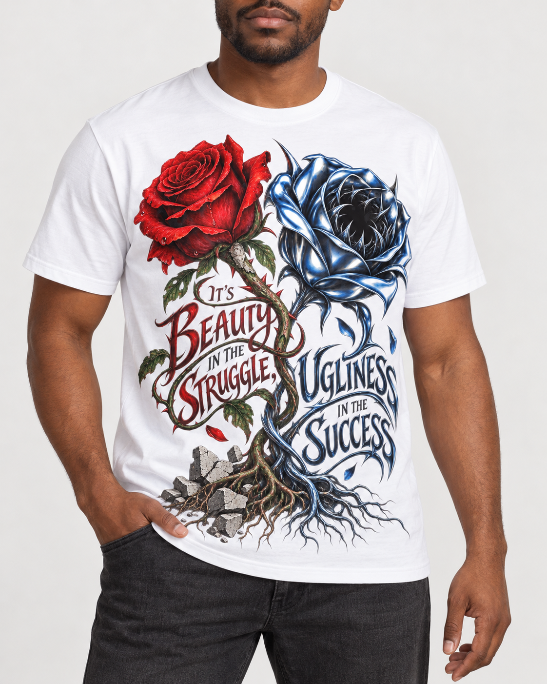 Beauty in the Struggle — White