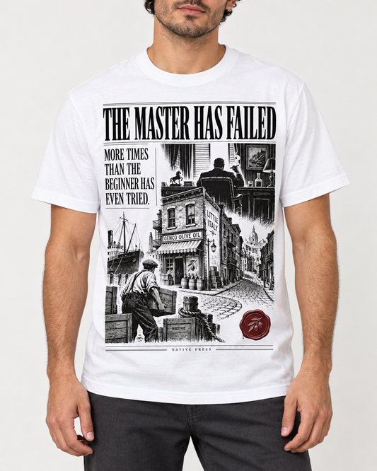 The Master Has Failed — White