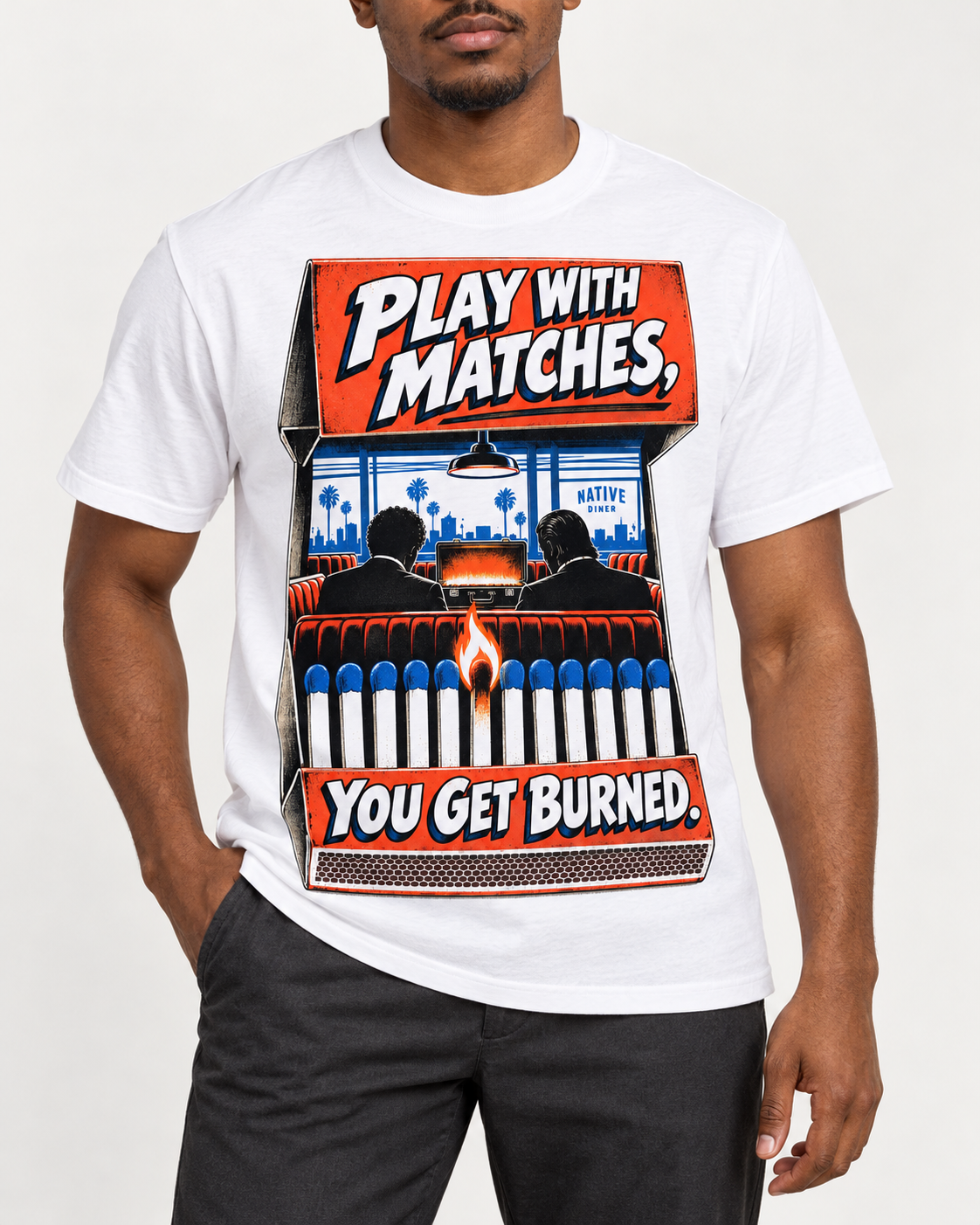 Play With Matches — White