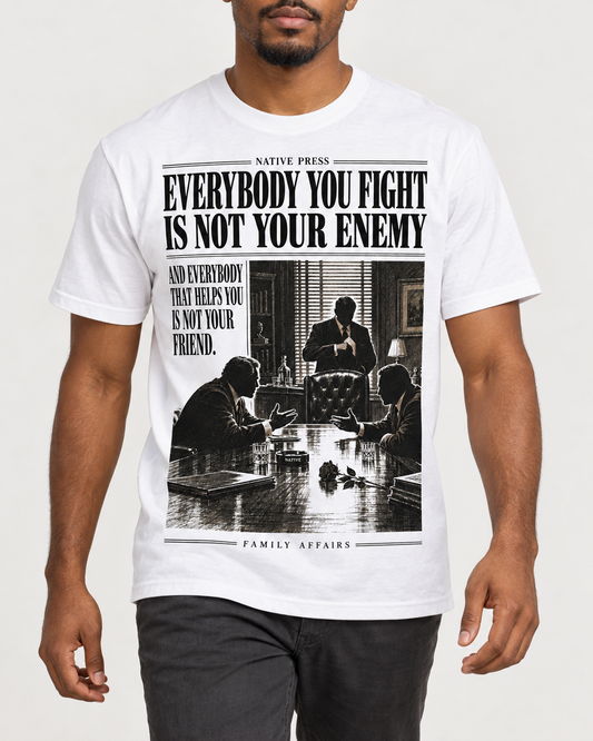Everybody You Fight — White / Full Layout