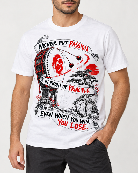 Passion & Principle — White