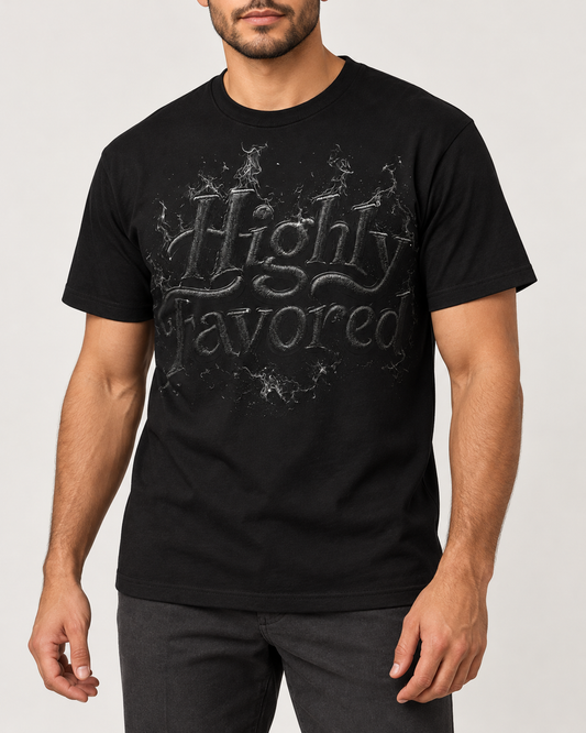 Highly Favored — Black/Tonal
