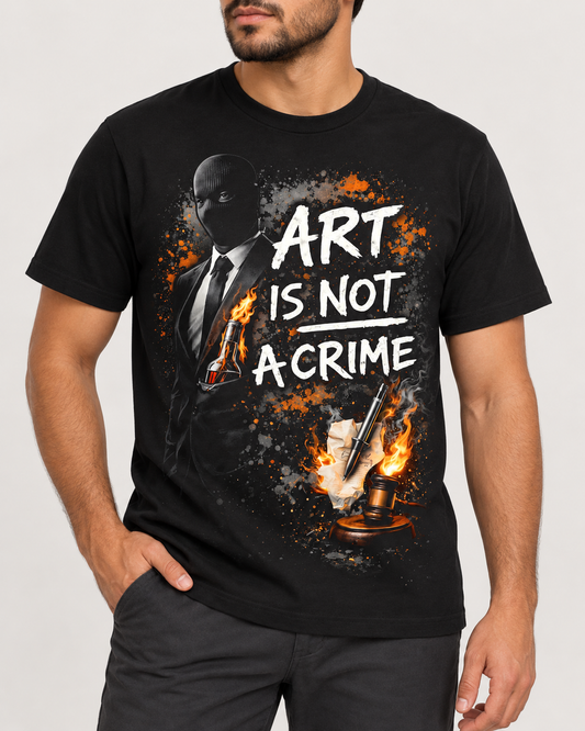 Art Is Not a Crime — Black