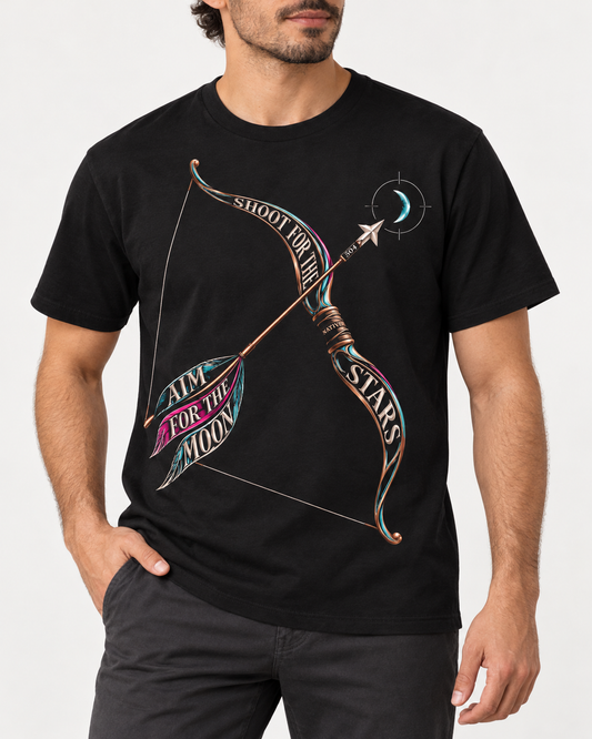 Shoot for the Stars — Black/Bow