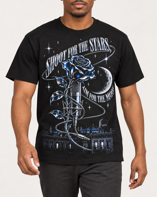 Shoot for the Stars — Black/Microphone
