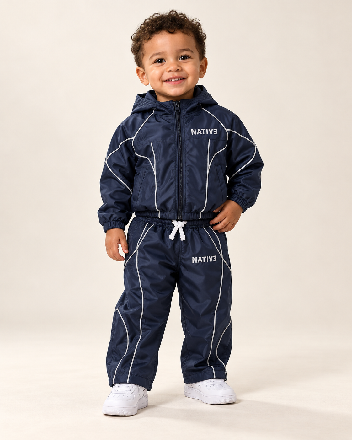 Native nylon set, toddlers-2t, Navy