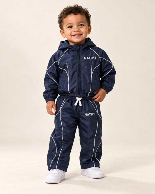 Native nylon set, toddlers-2t, Navy